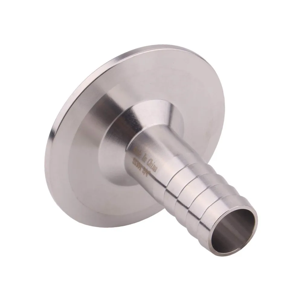 DERNORD 3/" санитарный шланг Колючая труба фитинг 2" Tri Clamp SUS304