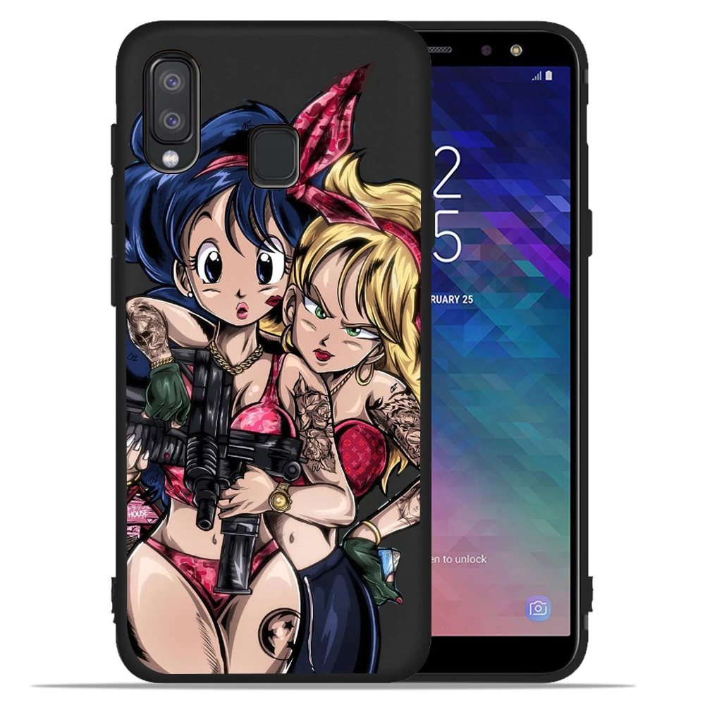 Dragon Ball Супер Saiyan Goku Vegeta Dragon чехол для телефона для samsung Galaxy A50 A20 A30 A40 A10 A70 M10 M20 Etui задняя крышка