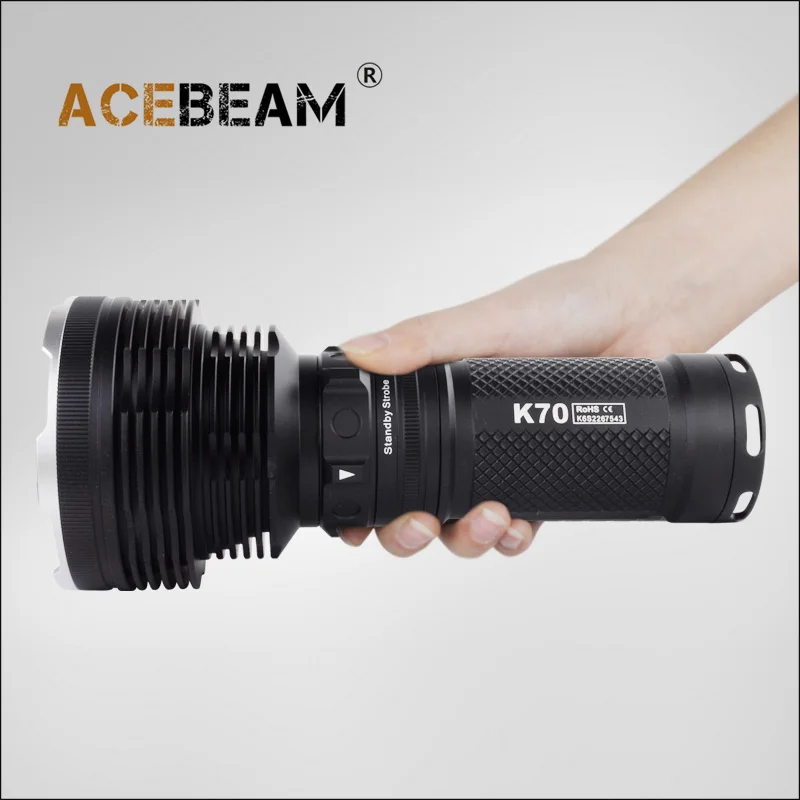 ACEBEAM K70 фонарик CREE XHP35 led Макс 2600 люмен луч расстоянии 1300 метров ручной фонарь