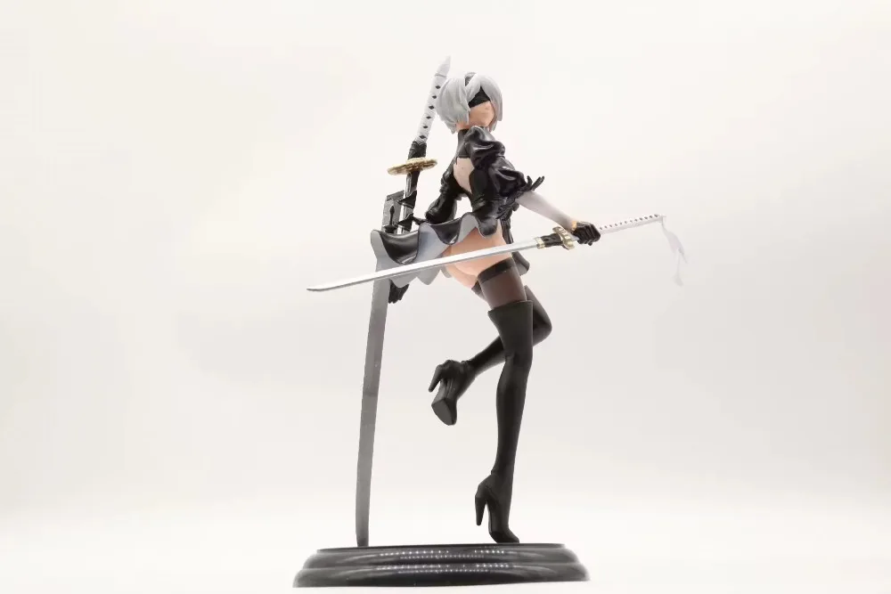 НИР автоматов YoRHa № 2 Тип B сексуальная девушка 2B игры аниме фигурку ПВХ Новая