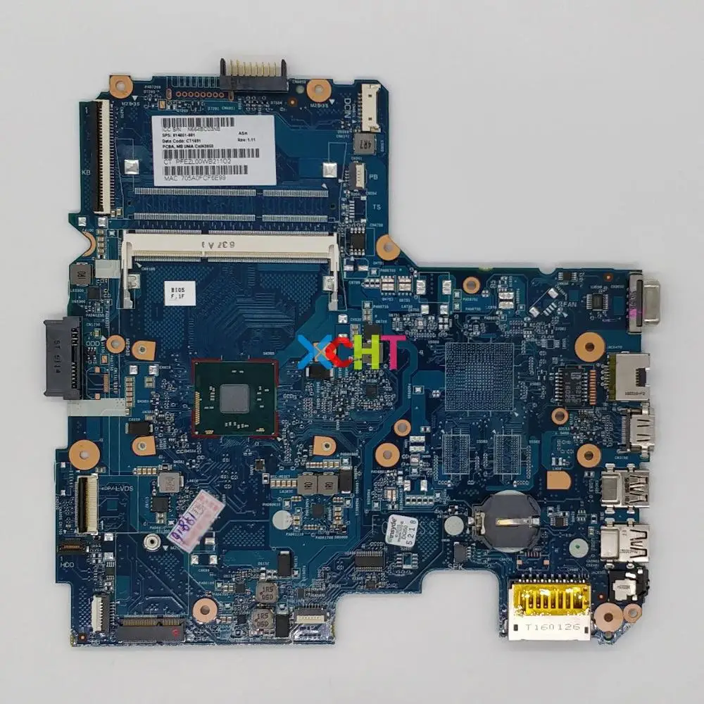 for HP 240 246 G4 14-AC Series 814051-001 814051-501 N3050 UMA SKITTL10-6050A2730601-MB-A01 Laptop Motherboard Mainboard Tested