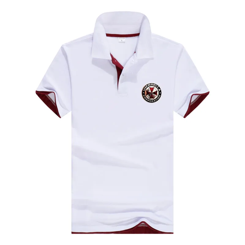 Springfish бренд 2019 зонтик для мужчин мужские поло Короткие рубашки мальчиков Деловая