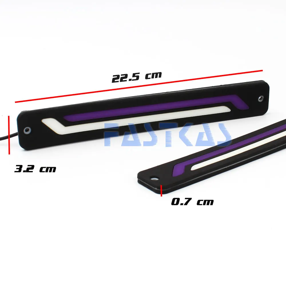 Дневные ходовые огни светильник 100% Водонепроницаемый светодиодный дневные