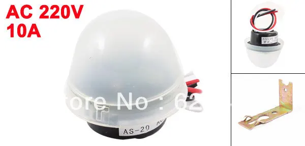 Фотоэлектрический датчик освещения для сада и улицы 220 В переменного тока 10 А ASO