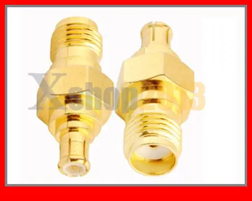 10 шт. радиочастотный коаксиальный адаптер SMA женский прямой штекер mcx Новый|sma