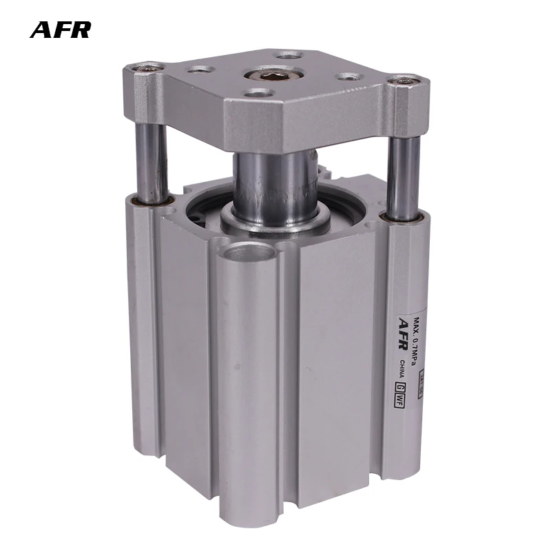 

compact cylinder guide rod type bore 32mm CQMB32-5 CQMB32-10 CQMB32-15 CQMB32-20 CQMB32-25 Pneumatic Thin Air Cylinder