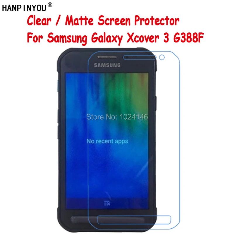Новая прозрачная/Антибликовая матовая защитная пленка HD для Samsung Galaxy Xcover 3 Xcover3 G388F