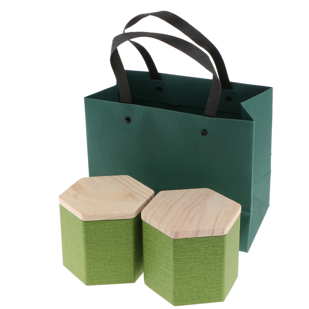 2 шт. деревянная кухонная коробка для хранения с бамбуковой крышкой ящики хлеба