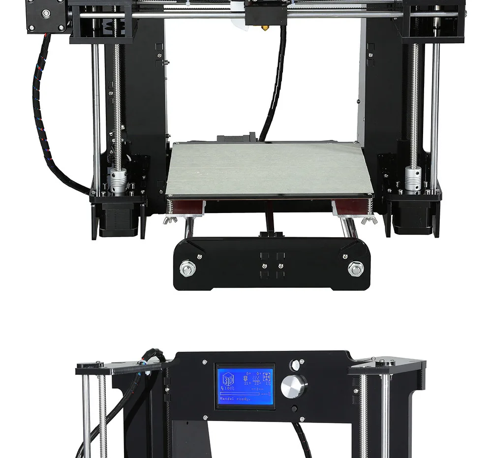 Anet Auto A6 A8 3d принтер с высокой скоростью печати Reprap Prusa i3 высокоточные игрушки DIY 3d Принтер Комплект с нитью алюминия Горячая кровать