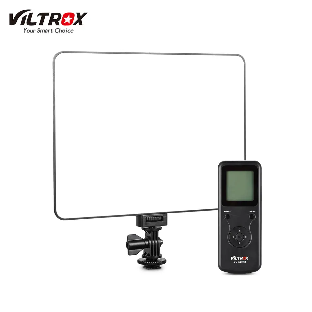 

Viltrox VL200T Super Slim Studio Photo Video LED Light Panel Dimmable Lighting 3300- 5600K for Photography Video Lighting Studio