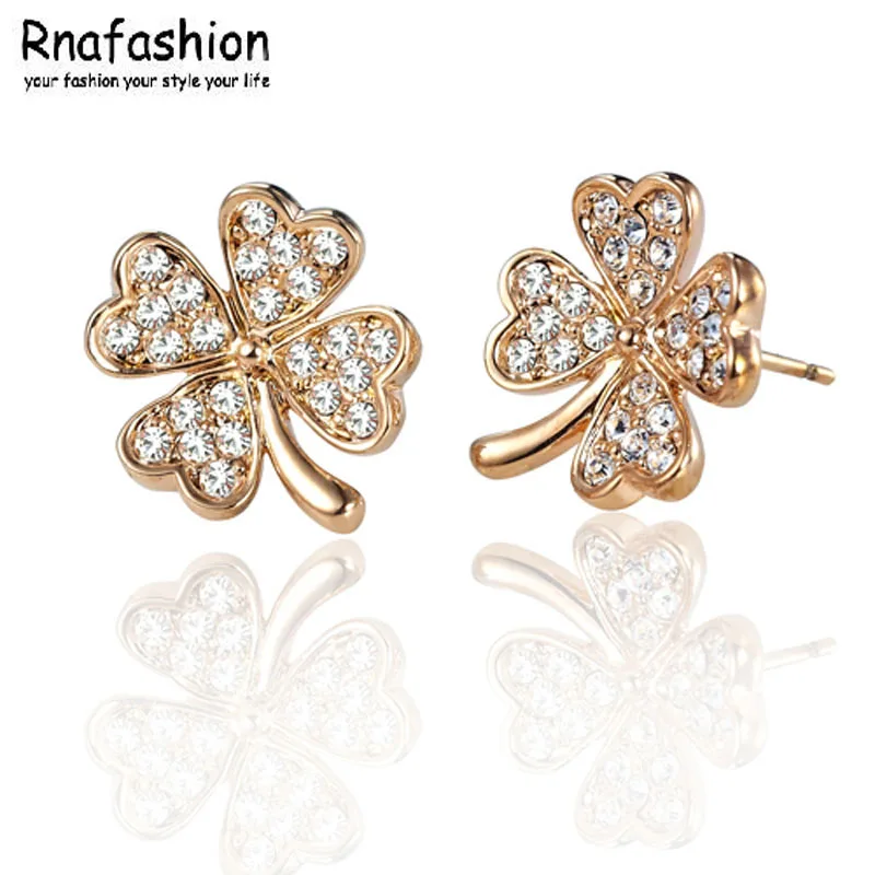 Homegrown clover earrings wholesale fashion -067 | Украшения и аксессуары