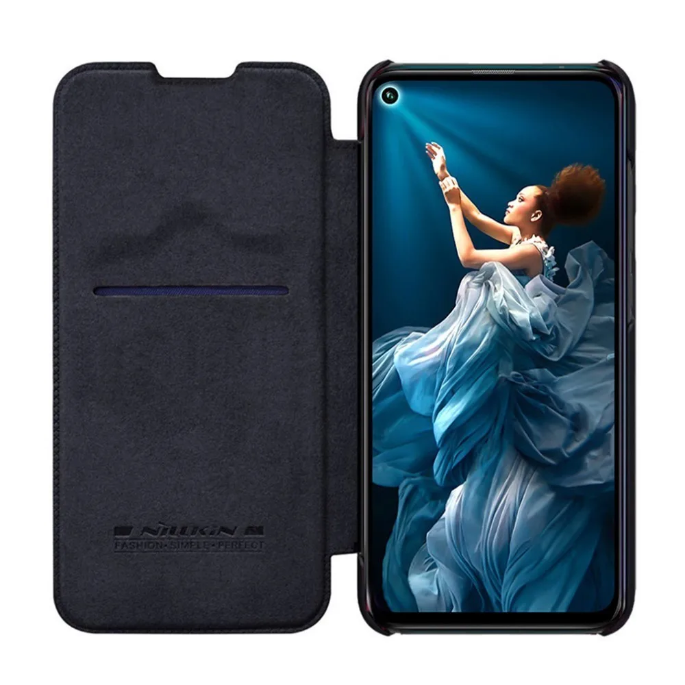 Чехол для Huawei Honor 20s 20 Pro NILLKIN Винтажный чехол серии Qin кожаный с откидной