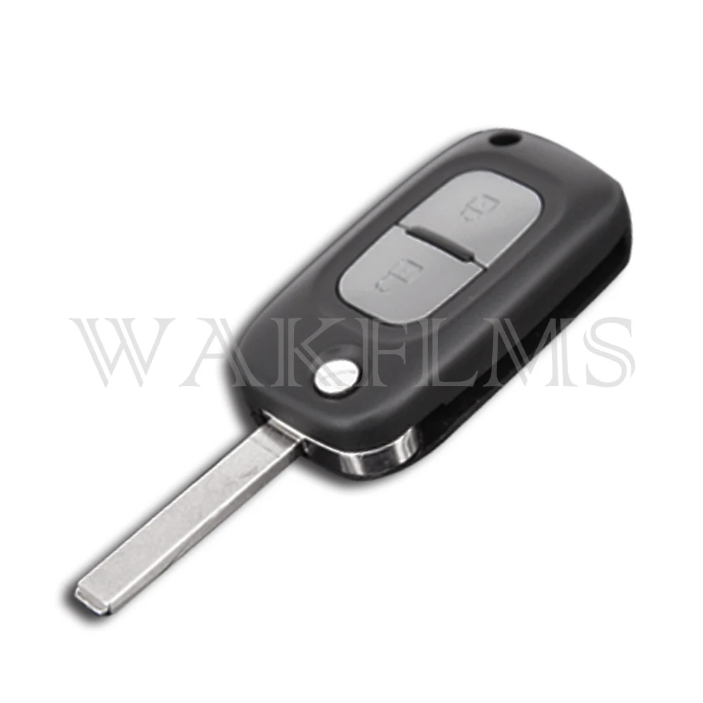 2 кнопки 433 МГц PCF7961A ID46 чип Флип удаленный ключ для Renault Clio III Clio 3 Kangoo Master Modus Twingo 2006- 7701210033