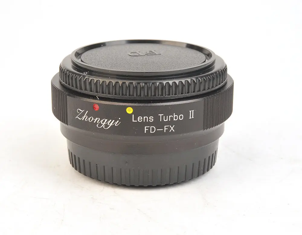 Mitakon Zhongyi Lens Turbo II фокусный редуктор усилитель скорости адаптер для объектива Canon FD