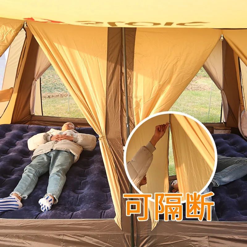 Южная Корея Горячая двойная наружная 8 10 человек Автоматическая штормовая