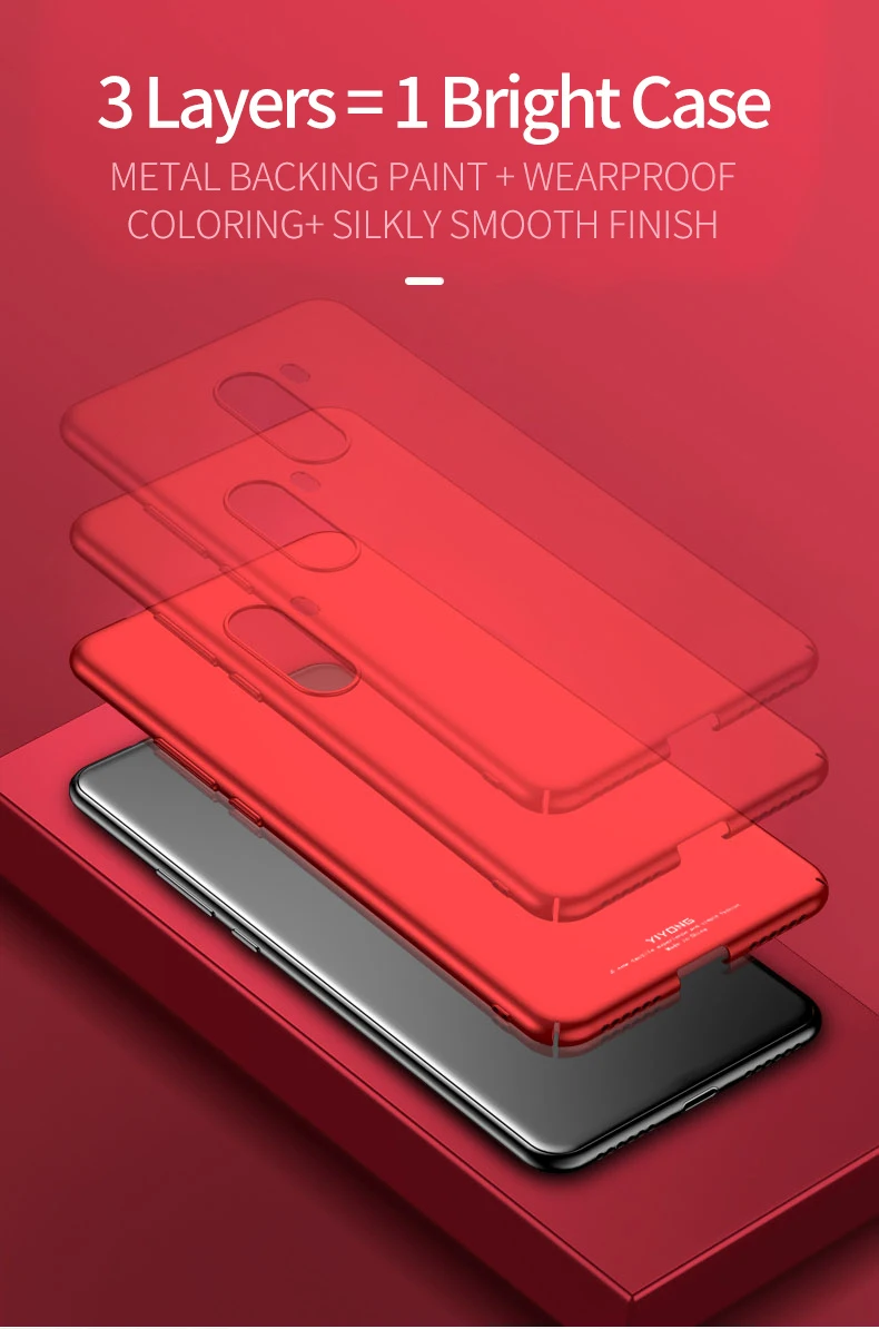 Pocophone F1 чехол YIYONG тонкий матовый чехол для Xiaomi Pocophone F1 Global чехол Pocofone F1 Жесткий PC чехол для Xiomi Poco F1 чехол