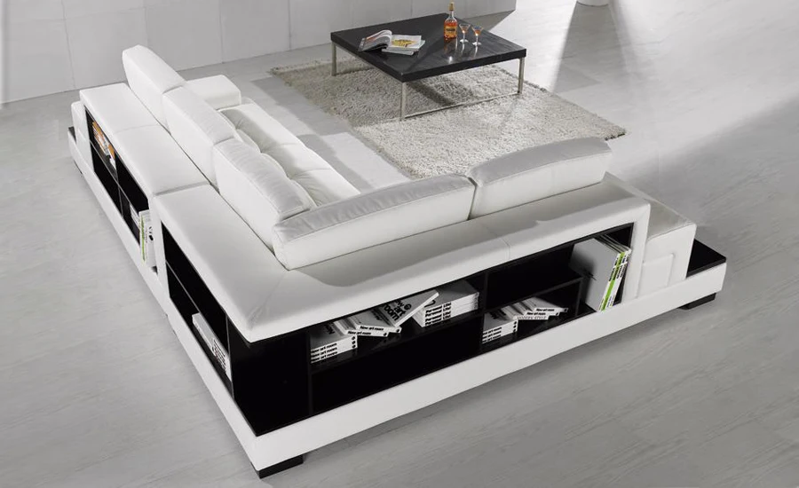 Бесплатная доставка современный комплект мягкой мебели Сделано из натуральных