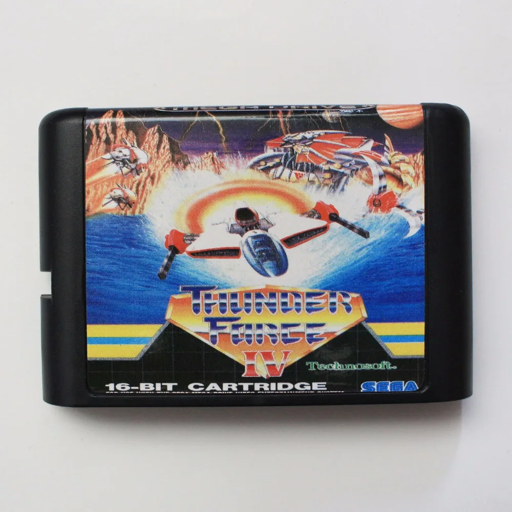 Thunder Force IV 16 bit SEGA MD Game Card For Sega Mega Drive Genesis | Электроника