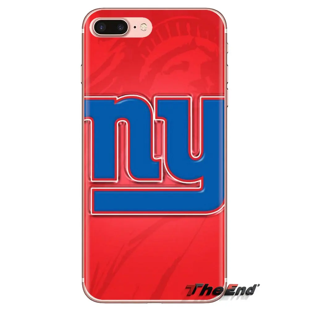 For LG Spirit Motorola Moto X4 E4 E5 G5 G5S G6 Z Z2 Z3 G2 G3 C Play Plus Mini NY New York giants Logo American football TPU Case |