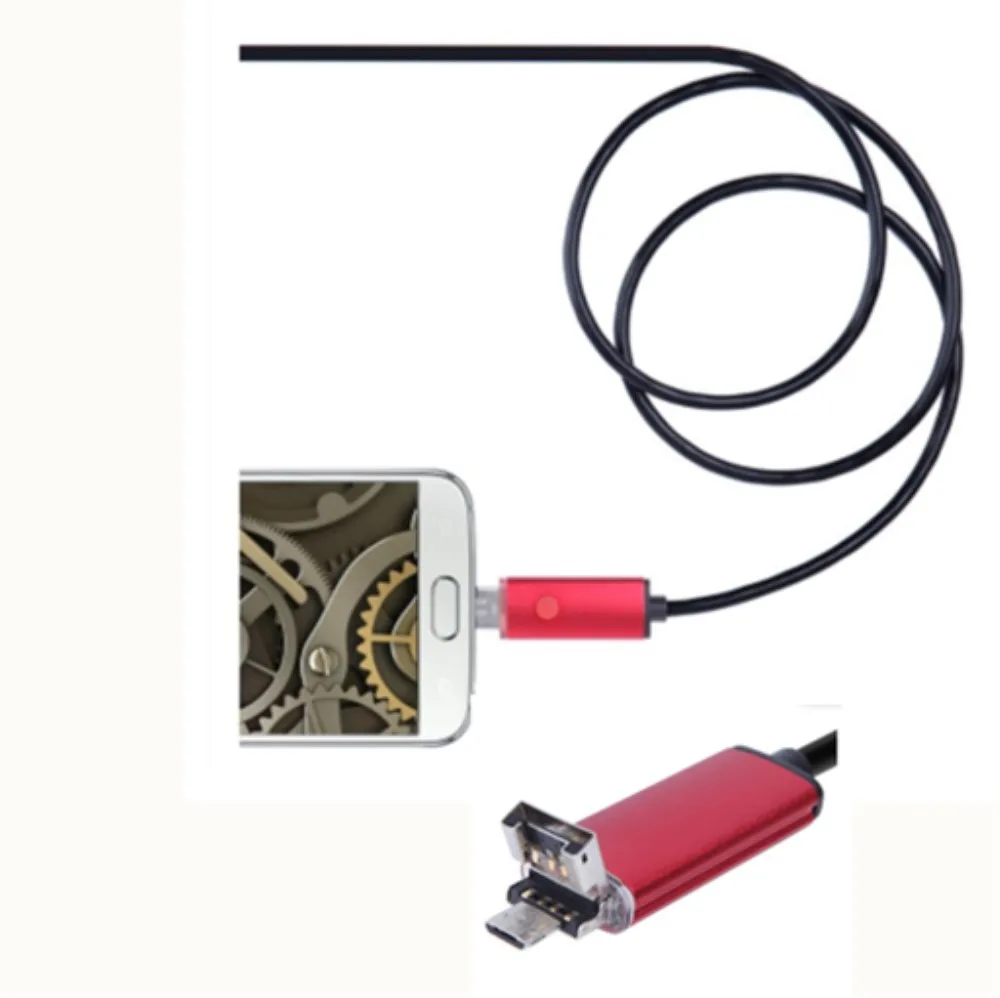 

2in1 1600x1200 HD 2MP For Android and Windows USB Endoscope Camera 2m/5m