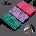 Tsimak Флип кожаный чехол для Xiaomi Redmi 4x PU портативный кошелек Чехол Капа