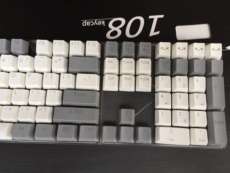 Просвечивающие Keycap King свободно 109 pbt подсветкой OEM профиль для MX Настенные