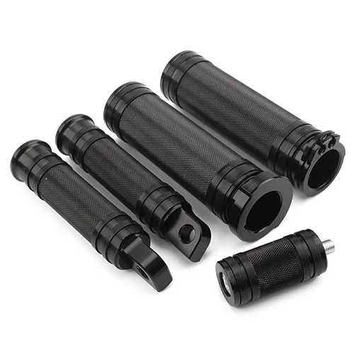 1Set Ручки для мотоцикла+ подножки для ног+ переключатель ногтей CNC для Harley Sportster 883 Touring Dyna Softail Breakout на заказ - Color: 1Set
