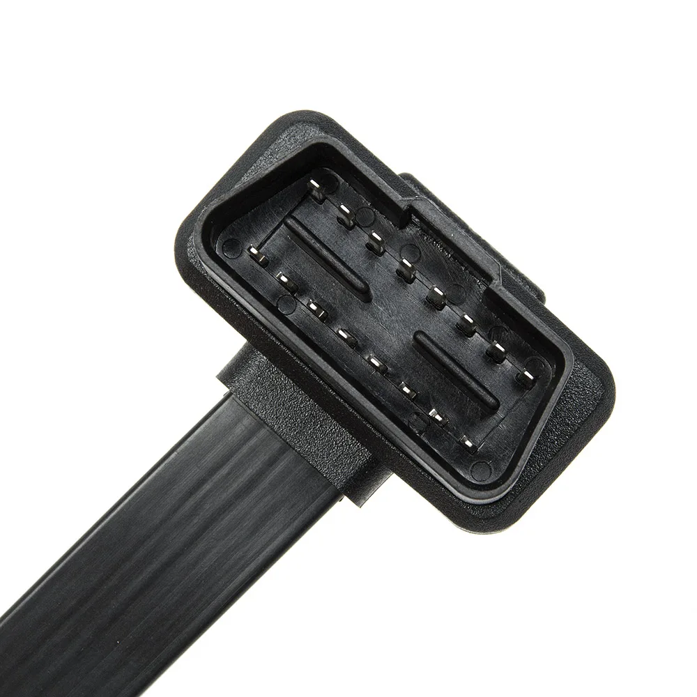 Универсальный OBD2 OBD 2 OBDII кабель 1 к двойной автомобильный разъем 16 контактный для