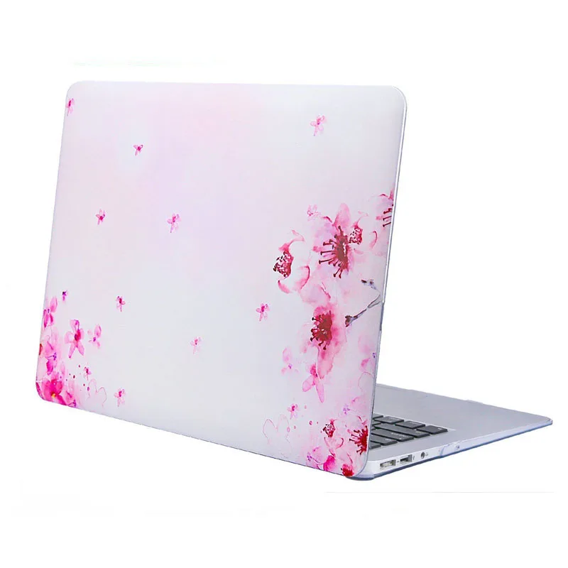 Sakura Чехол для ноутбука MOSISO Funda для A2159 A1989 A1706 Macbook Pro 13 Touch bar Твердый чехол для нового Mac book Air 13 A1932 - Цвет: Sakura