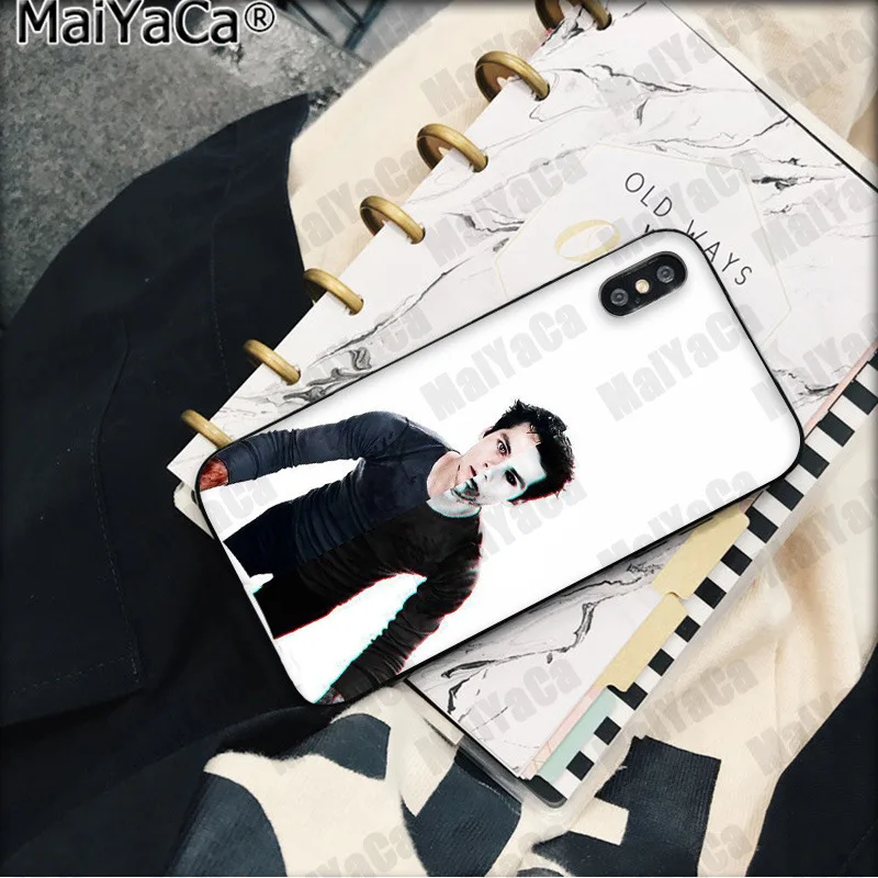 MaiYaCa Dylan О 'Брайен волчонок крутой ТПУ Черный чехол для телефона чехол для iphone 11 pro 8 7 66S Plus X XS MAX 5S SE XR чехол - Цвет: A8
