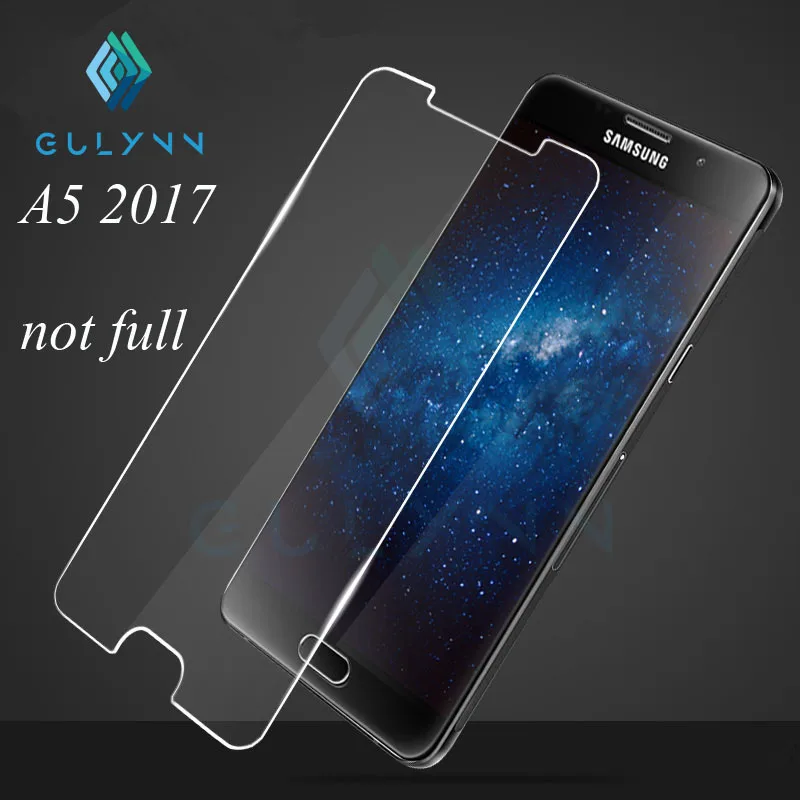 

2PC/LOT GULYNN NEW For Glass Samsung A5 2017 Screen Protector Tempered Glass For Samsung Galaxy A5 2017 Glass A520 SM-A520F Film