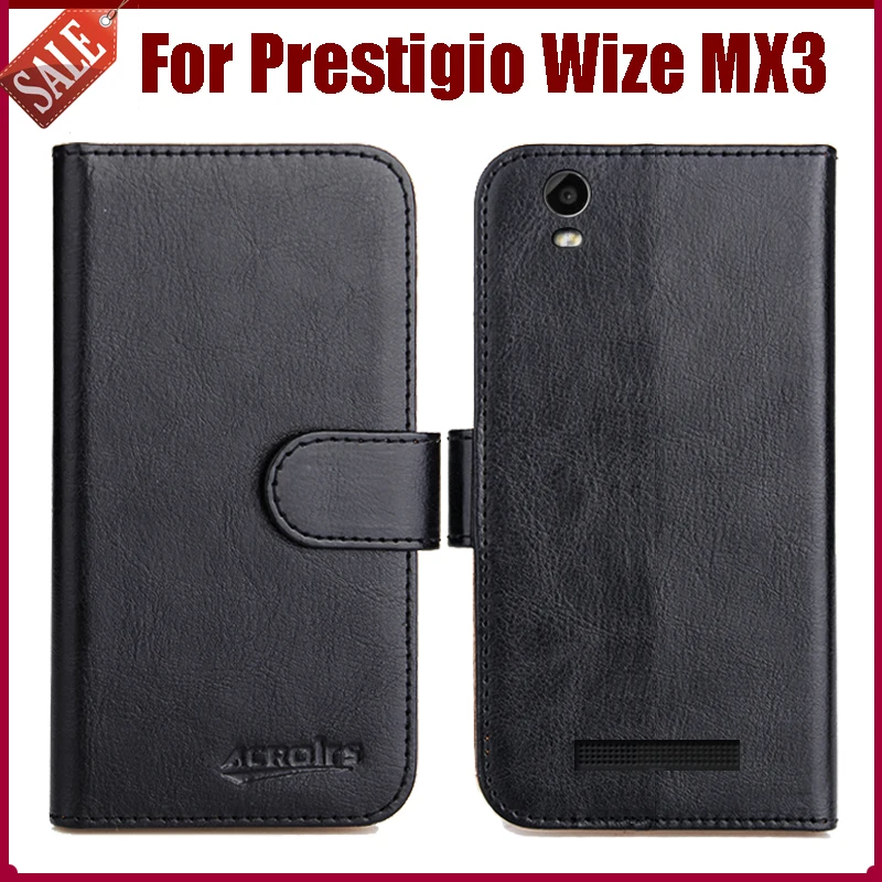 

Горячая распродажа! Prestigio Wize MX чехол Новое поступление 6 цветов Высокое качество Флип PU кожаный защитный чехол для телефона