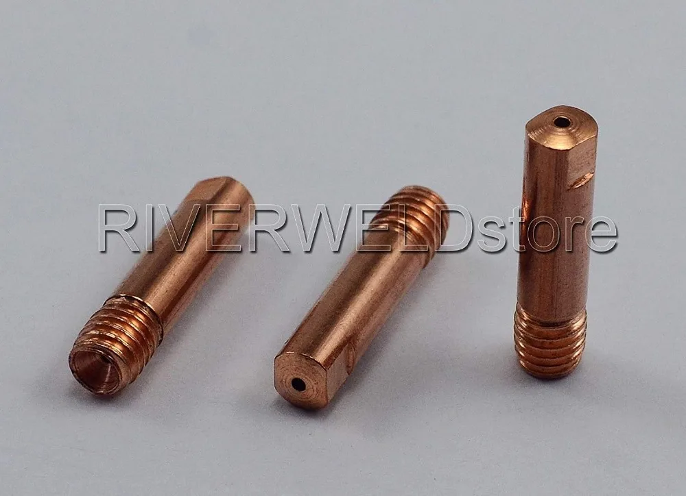 15AK MB15 MAG/MIG сварочный фонарь контактные наконечники 1 0 M6 * 25 мм 140 0253 50PK|contact tip|welding