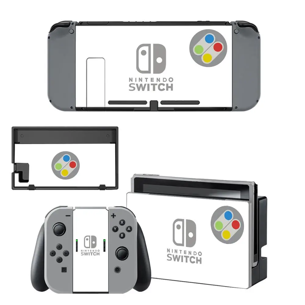 YSNS0554 Чехол для nintendo Switch с наклейкой для nintendo switch, s Наклейка для консоли nintendo Switch, контроллер Joy-con и защита док-станции - Цвет: YSNS0554