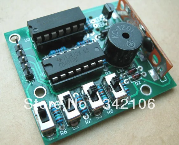 

Free Shipping!!! 5pcs Sixteen Electronic Music Box kit module
