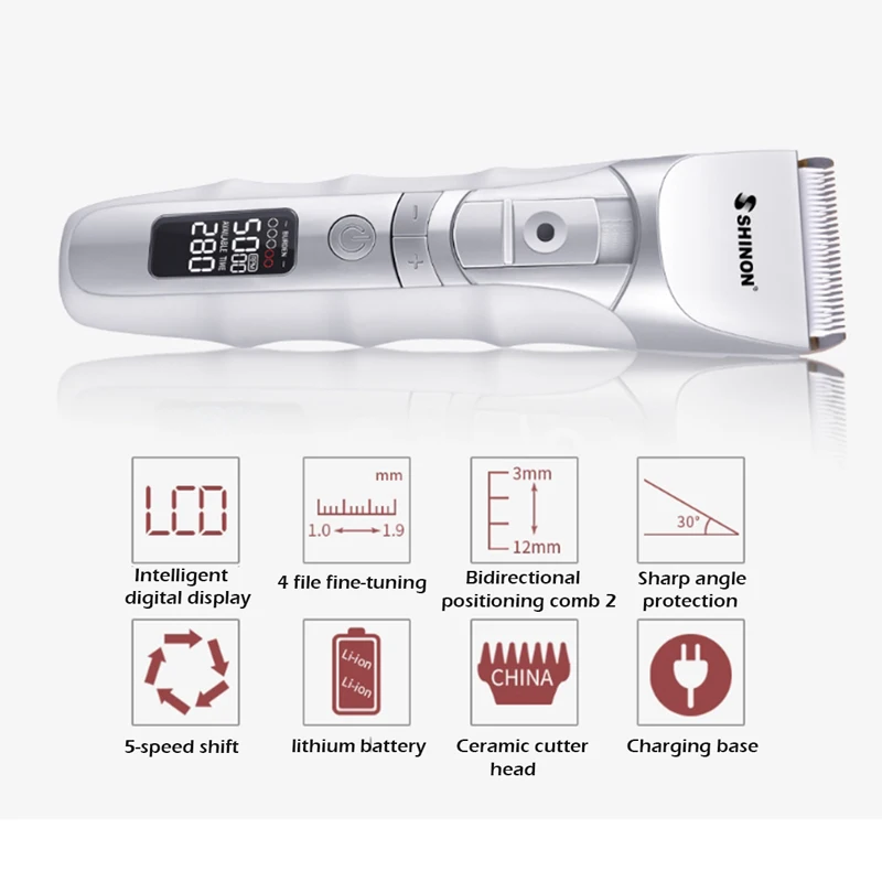 Бритва для бороды машинка стрижки волос профессиональная электрическая из