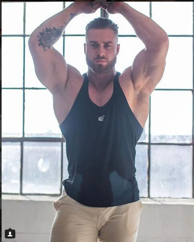 GYMNORTH, майка для мужчин, бодибилдинг, Ropa De Hombre,, Regatas Masculino, спортивная майка, топ, хлопок, одежда для фитнеса, BX03