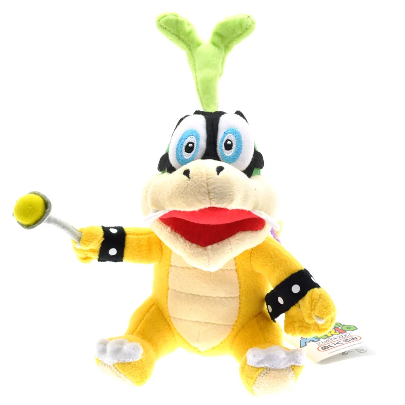 Супер Марио Боузер Koopalings плюшевые игрушки кукла Венди Ларри IGGY Ludwig Roy Morton Lemmy O. плюшевый Купа мягкие игрушки подарки для детей