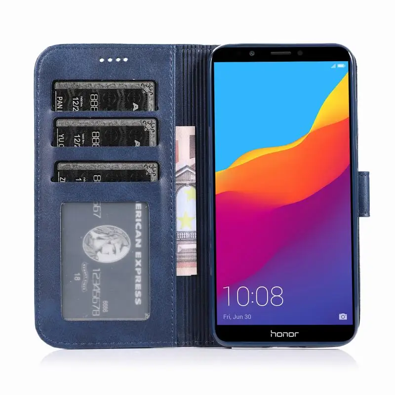 Чехол для huawei P Smart, чехол-книжка, кожаный чехол-кошелек для huawei Honor 9 Lite, чехол, huawei P Smart Phone, оболочка, Fundas