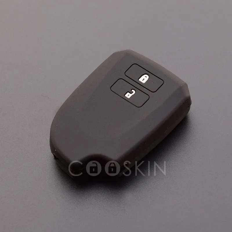 2 button cover for toyota camry corolla vios cute silicone holder key case cap shell keyless entry remote 10Pcs / lot | Автомобили и