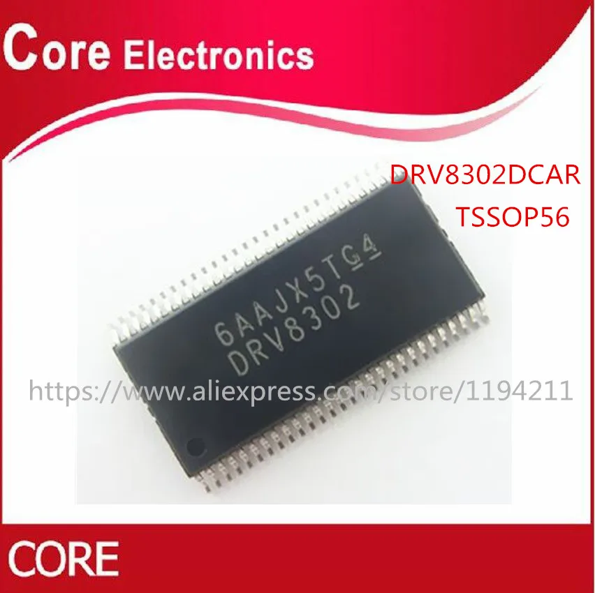 100 шт./лот DRV8302DCAR IC PREDRIVER MOTOR 3PH 56HTSSOP оригинальный новый|Интегральные схемы| |