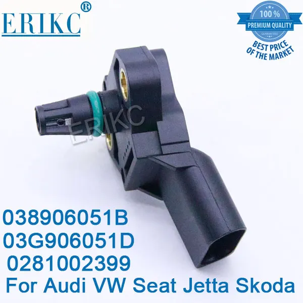 

038906051B ERIKC датчик карты 0281002399 датчик давления воздуха 0 281 002 399 для AUDI Cordoba Octavia Superb Golf Passat