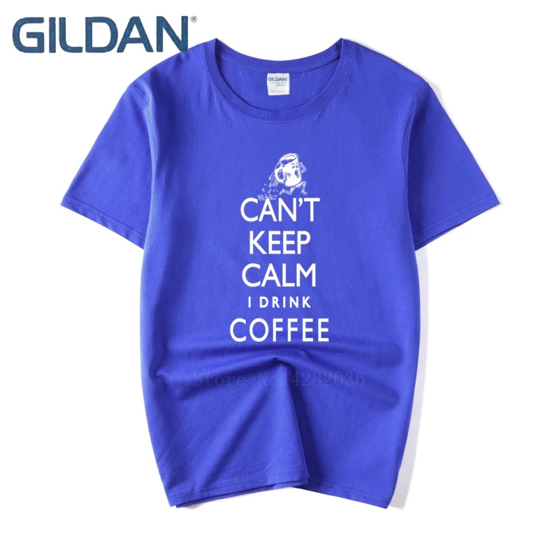 Более бренд-Костюмы свободные Размеры Cant Keep Calm я пью Кофе уличная Фиолетовый