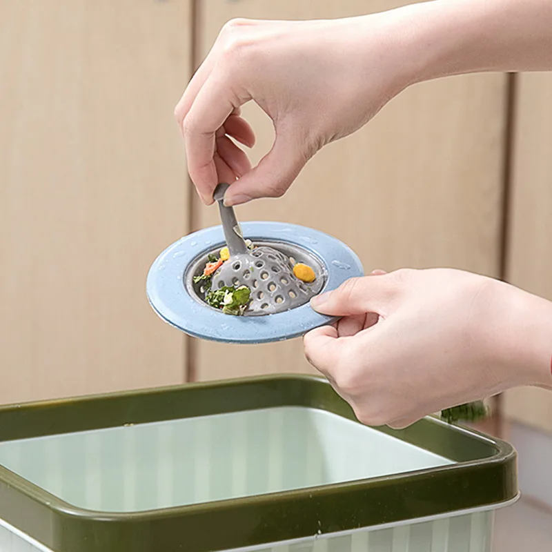 Практичный круглый Слив для пола пробка фильтр воды кухонные прочные присоски