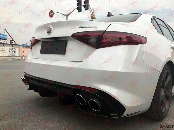 Z-ART QV body kit для Alfa Romeo Giulia PP body kit для Alfa Romeo Giulia- тюнинг body kit впрыск PP бампер