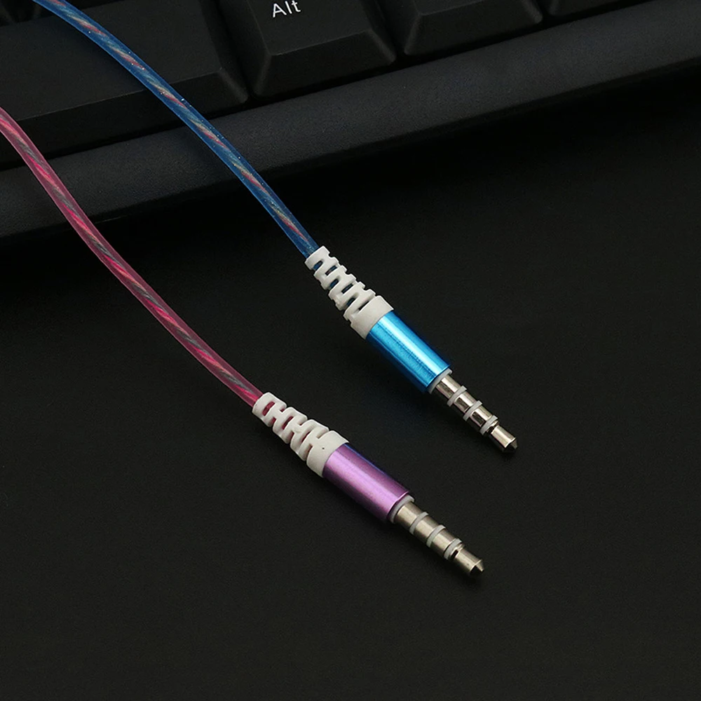 

100PCS fashional boy girl flavor super bass headset intellect lin control wired earphones with microphone for cell phones PC