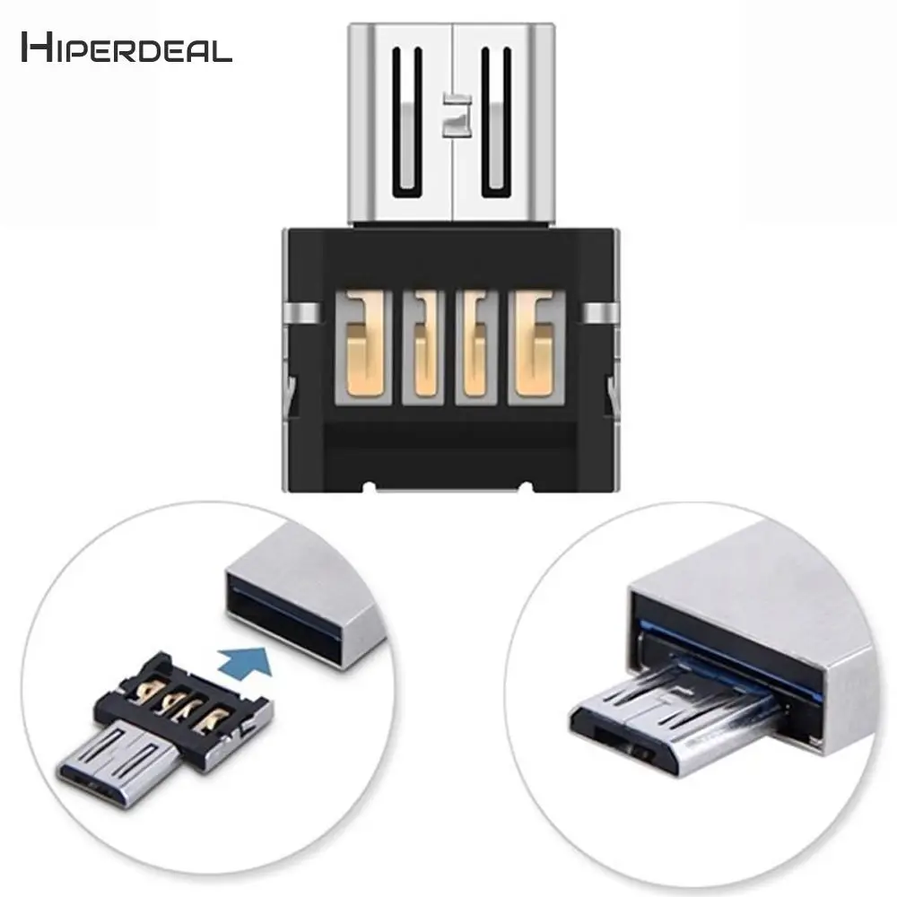 HIPERDEAL Mini USB 2 0 Micro адаптер конвертера OTG Мобильный телефон к нам подходит для ПК