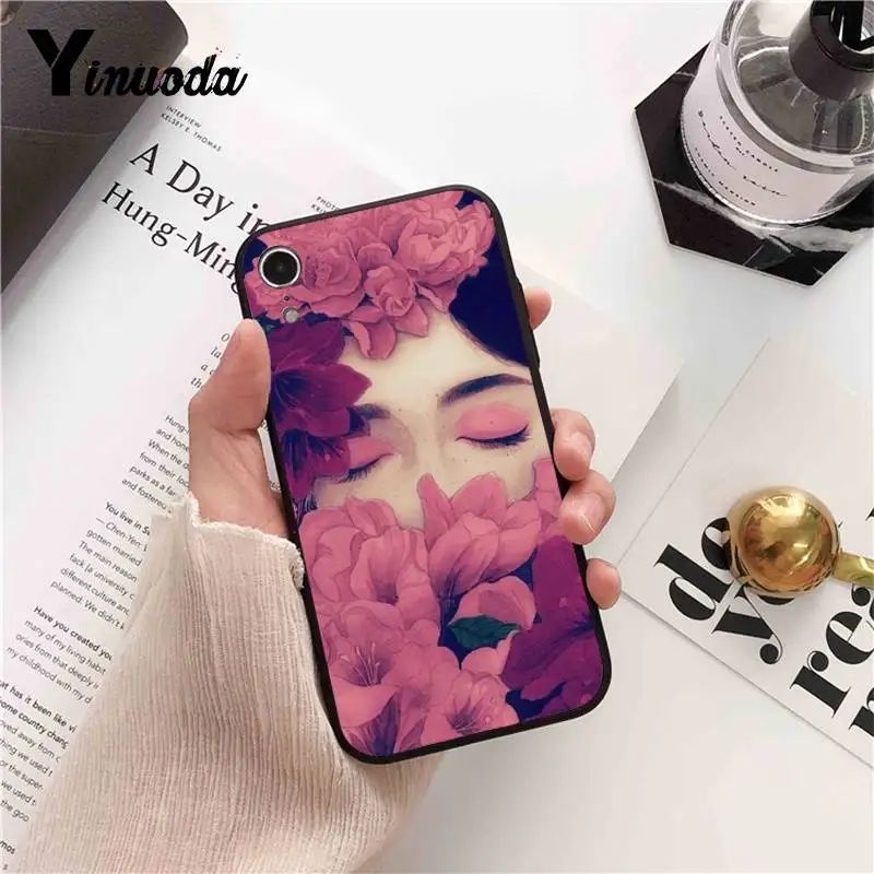 Yinuoda Модный чехол для телефона с рисунком на тему любви iPhone 8 7 6 6S 6Plus X XS MAX 5 5S SE XR 11 pro