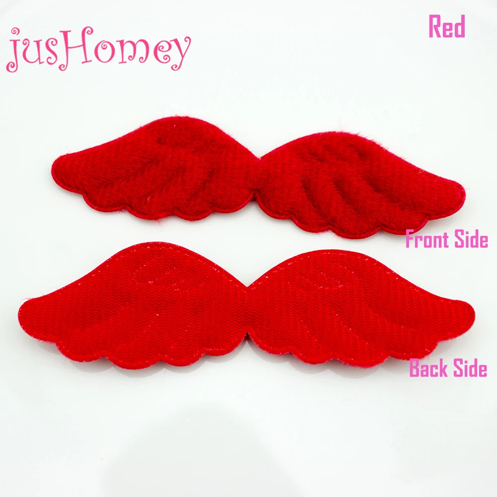 20 шт. флокированные тканевые пластыри с крыльями ангела рельефные мягкие