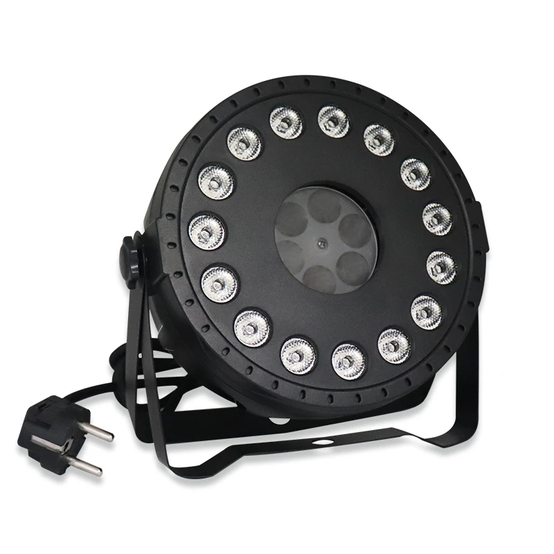 YSH 15 светодиодный Par лампы DMX контроллер эффект 15x1,5 Вт свет для дискотеки RGB для KTV дома вечерние DJ Сценический Свет Звук-активированный